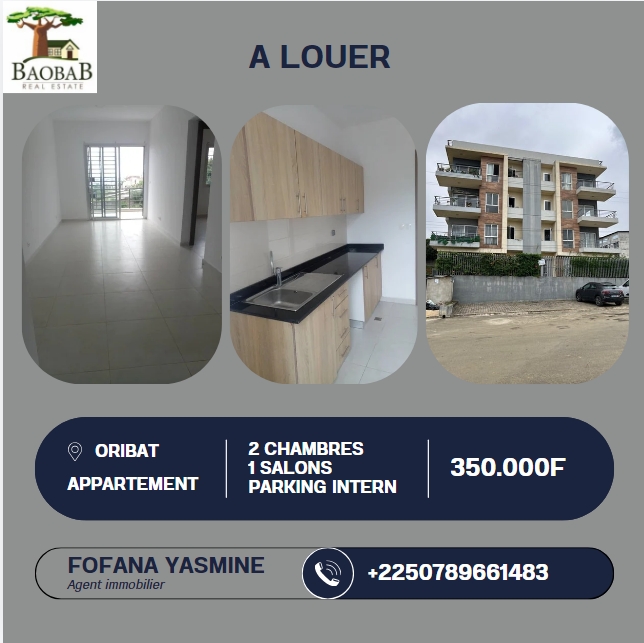 APPARTEMENT A LOUER – ABIDJAN COCODY