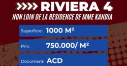 VENTE DE TERRAIN COCODY RIVIERA 4