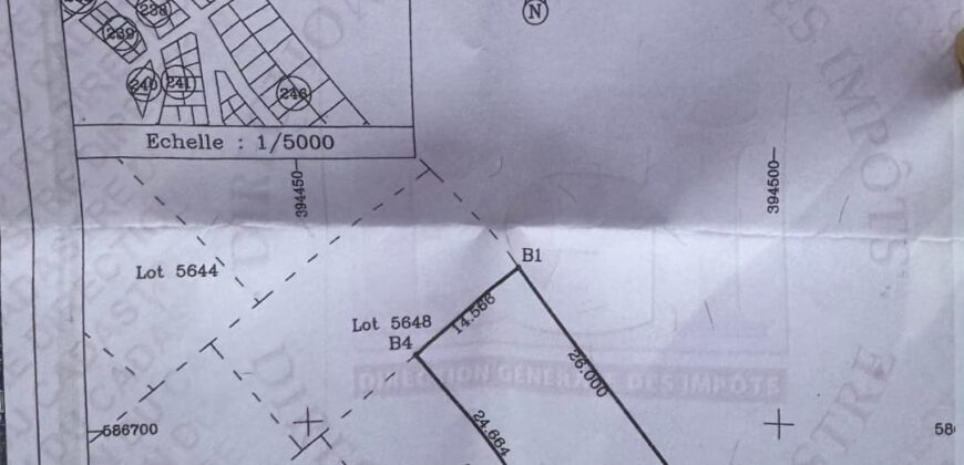 Terrain 374 m² à vendre – Koumassi Akromiabla, Abidjan